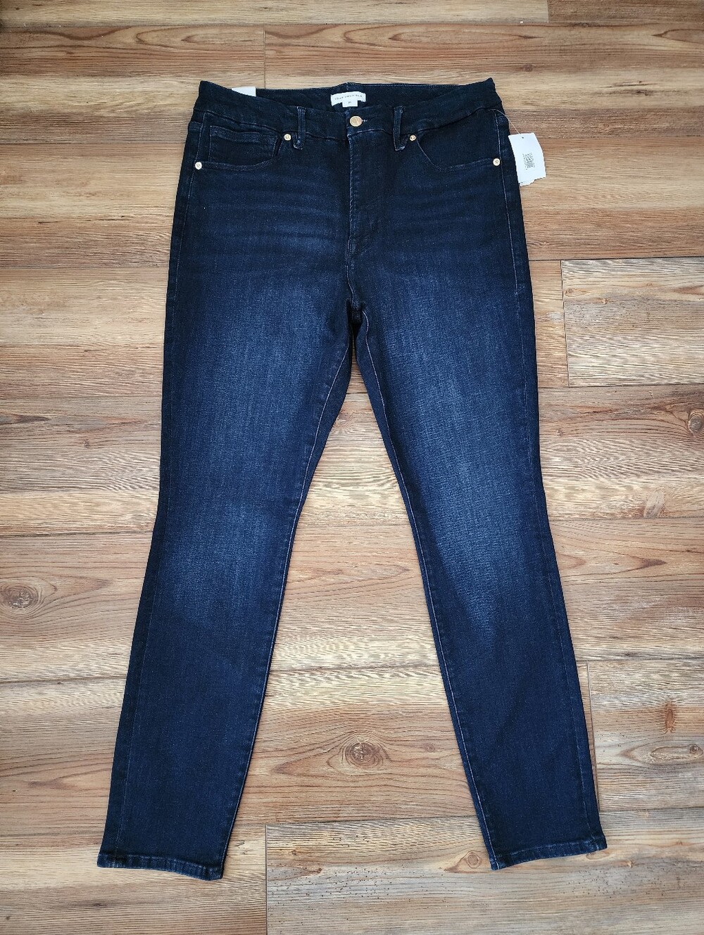 Good American Good Legs Skinny Jeans Women's 15 Dark Blue NEW